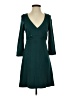 Max Studio Solid Teal Casual Dress Size S - photo 1