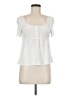 Shein White Short Sleeve Blouse Size 8 - 10 - photo 1