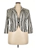 George Stripes Ivory Blazer Size 18 - photo 1