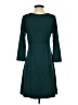Max Studio Solid Teal Casual Dress Size S - photo 2