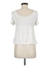 Shein White Short Sleeve Blouse Size 8 - 10 - photo 2