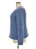 LC Lauren Conrad 100% Polyester Blue Pullover Sweater Size XXL - photo 5