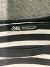 Zara Stripes Black Short Sleeve Turtleneck Size S - photo 7