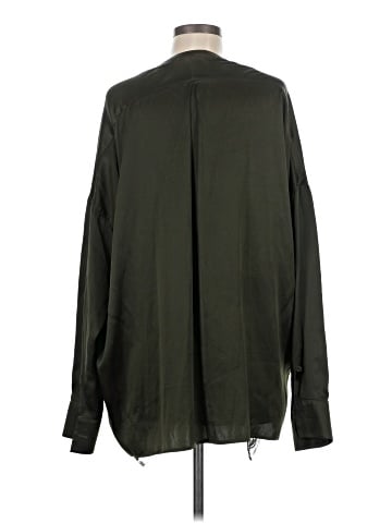 Faith Connexion Long Sleeve Silk Top (view 2)
