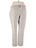 Natural Reflections Solid Gray Casual Pants Size 18 - photo 2