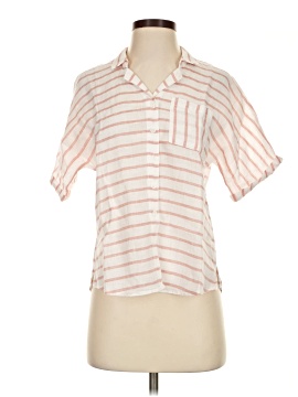 Garnet Hill Short Sleeve Blouse