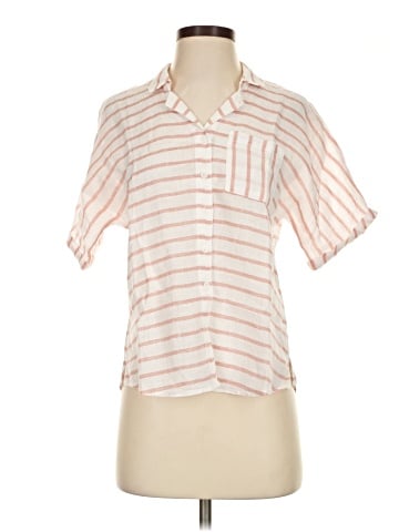 Garnet Hill Short Sleeve Blouse (view 1)