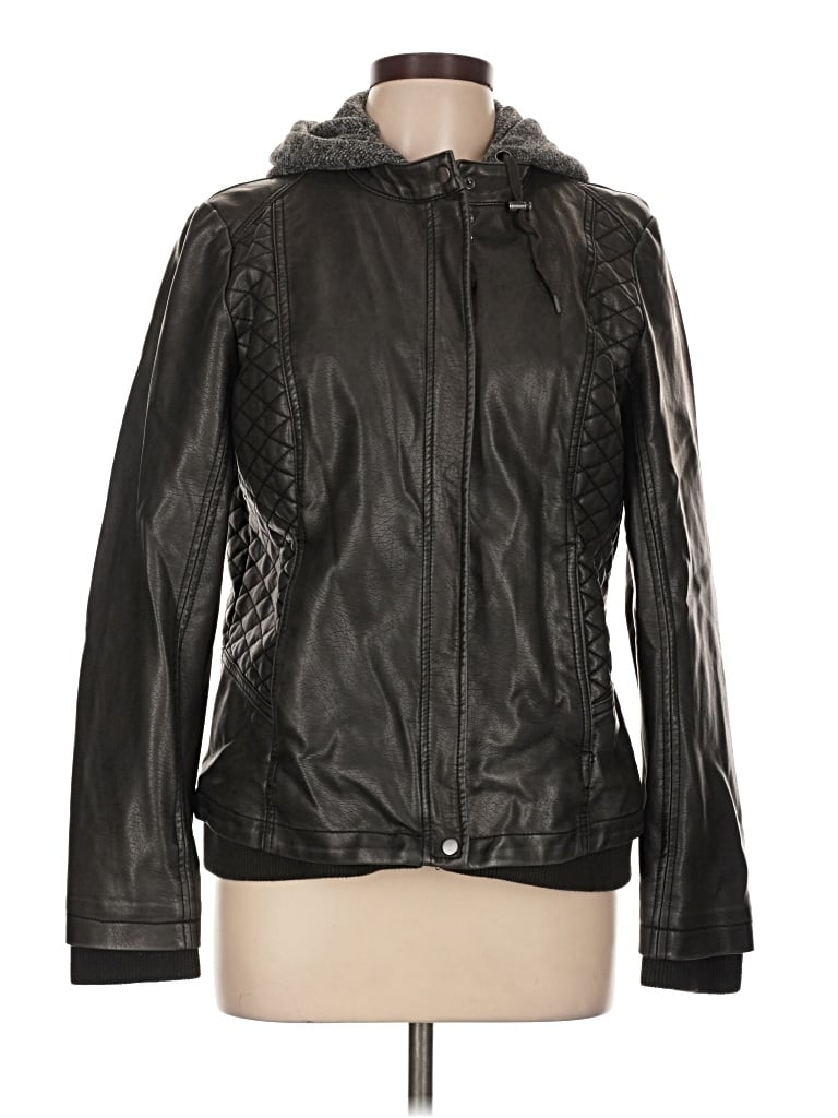 Pre-owned Mo-ka Jacket In Black