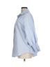 Unbranded Blue 3/4 Sleeve Button-Down Shirt Size M - photo 5