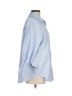 Unbranded Blue 3/4 Sleeve Button-Down Shirt Size M - photo 4