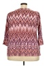 Bob Mackie Pink 3/4 Sleeve Blouse Size 2X - photo 2