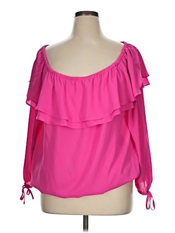 MICHAEL Michael Kors 3/4 Sleeve Blouse (view 1)