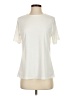 Susan Graver Ivory Short Sleeve T-Shirt Size XS - photo 1