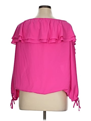MICHAEL Michael Kors 3/4 Sleeve Blouse (view 2)