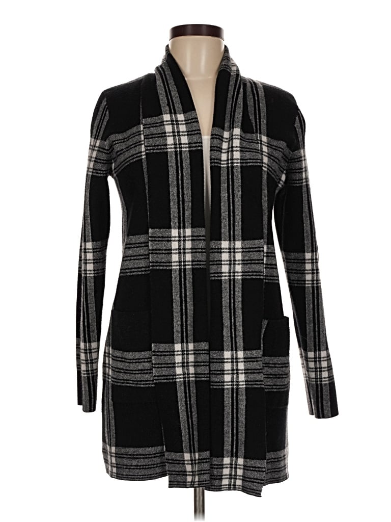 Pre-owned Max Studio Cardigan Sweater In Black
