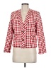 Ann Taylor Checkered-gingham Red Blazer Size 6 - photo 1