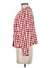 Ann Taylor Checkered-gingham Red Blazer Size 6 - photo 5