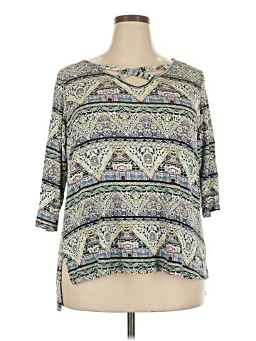 Kim & Cami 3/4 Sleeve Top (view 1)
