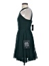 Lulus 100% Polyester Solid Teal Cocktail Dress Size XS - photo 5