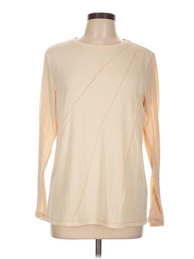 Pre-owned Automet Long Sleeve T-shirt In Tan