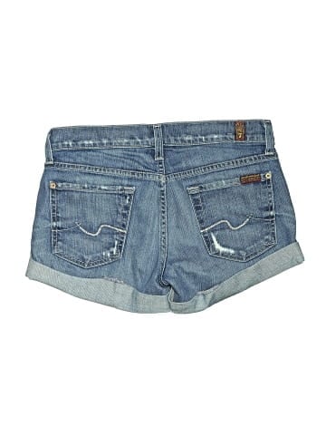 7 For All Mankind Denim Shorts (view 2)