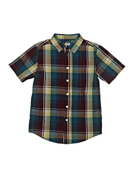 Wonder Nation Short Sleeve Button Down Shirt