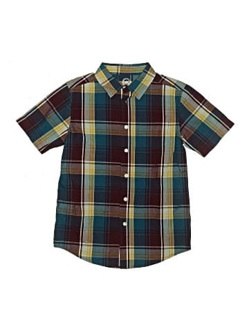 Wonder Nation Short Sleeve Button-Down Shirt (view 1)