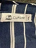 Cupshe 100% Polyester Stripes Blue Casual Dress Size XXL - photo 7