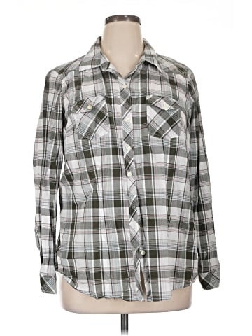 Torrid Long Sleeve Button-Down Shirt (view 1)