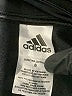 Adidas 100% Polyester Black Zip Up Hoodie Size 6 - photo 3