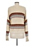 Hippie Rose 100% Polyester Stripes Ivory Pullover Sweater Size M - photo 2