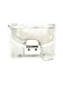 BCBG 100% Polyvinyl Chloride Silver Crossbody Bag One size - photo 1