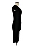 Olivia Rae Solid Black Casual Dress Size M - photo 4