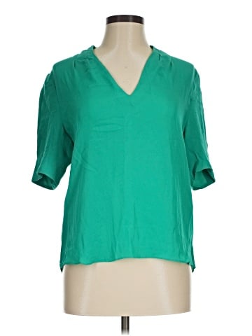 Joie 3/4 Sleeve Silk Top (view 1)