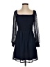 Crystal Doll 100% Polyester Blue Casual Dress Size S - photo 1