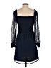 Crystal Doll 100% Polyester Blue Casual Dress Size S - photo 2