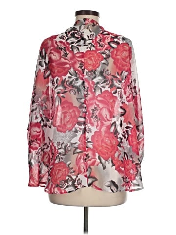 Candie's 3/4 Sleeve Blouse (view 2)