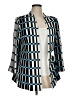 MING WANG Blue Cardigan Size 0X - photo 1