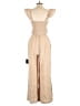 Lulus 100% Cotton Solid Tan Jumpsuit Size S - photo 2