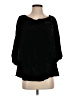 Tibi Black 3/4 Sleeve Blouse Size 2 - photo 1