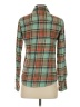 J.Crew 100% Cotton Plaid Green Long Sleeve Button-Down Shirt Size 00 - photo 2