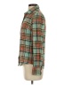 J.Crew 100% Cotton Plaid Green Long Sleeve Button-Down Shirt Size 00 - photo 5
