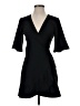 Topshop 100% Polyester Black Cocktail Dress Size 2 - photo 1