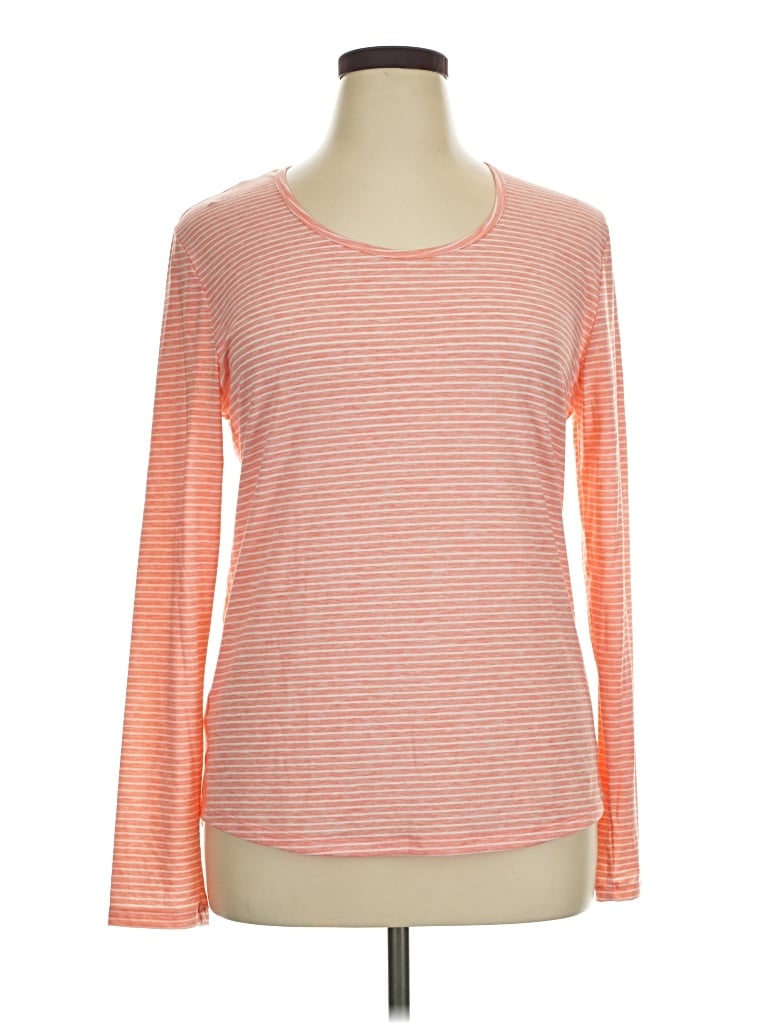 Pre-owned Lucy Long Sleeve T-shirt In Orange