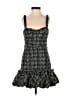 Aqua Tweed Black Cocktail Dress Size XS - photo 1