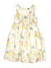 Chaps 100% Polyester Floral Ivory Dress Size 4 - photo 1