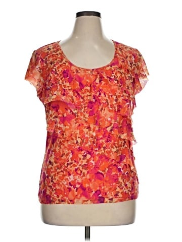 Apt. 9 Short Sleeve Blouse (view 1)