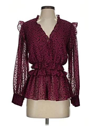 MISA Los Angeles Long Sleeve Blouse (view 1)