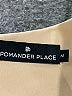 Pomander Place Tan Sleeveless Blouse Size M - photo 7
