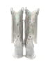 Dolls Kill Silver Boots Size 8 - photo 2